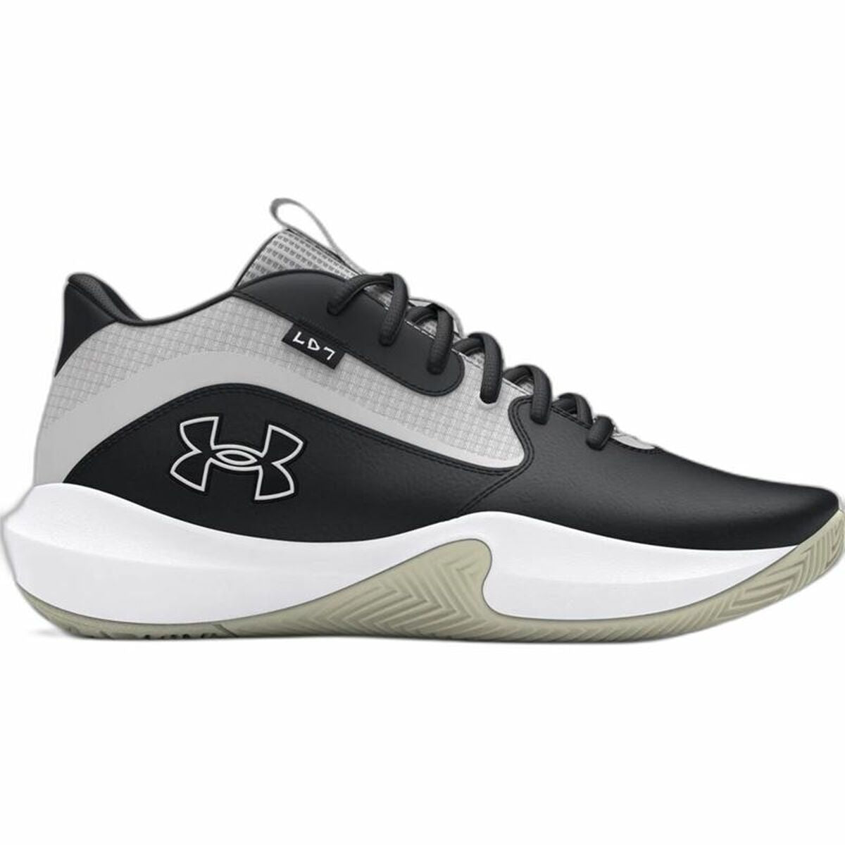 Under Armour Lockdown 7 Basketball Shoes – Black | Lightweight, Durable & Game-Ready - Never Give Up Fit & Healthy