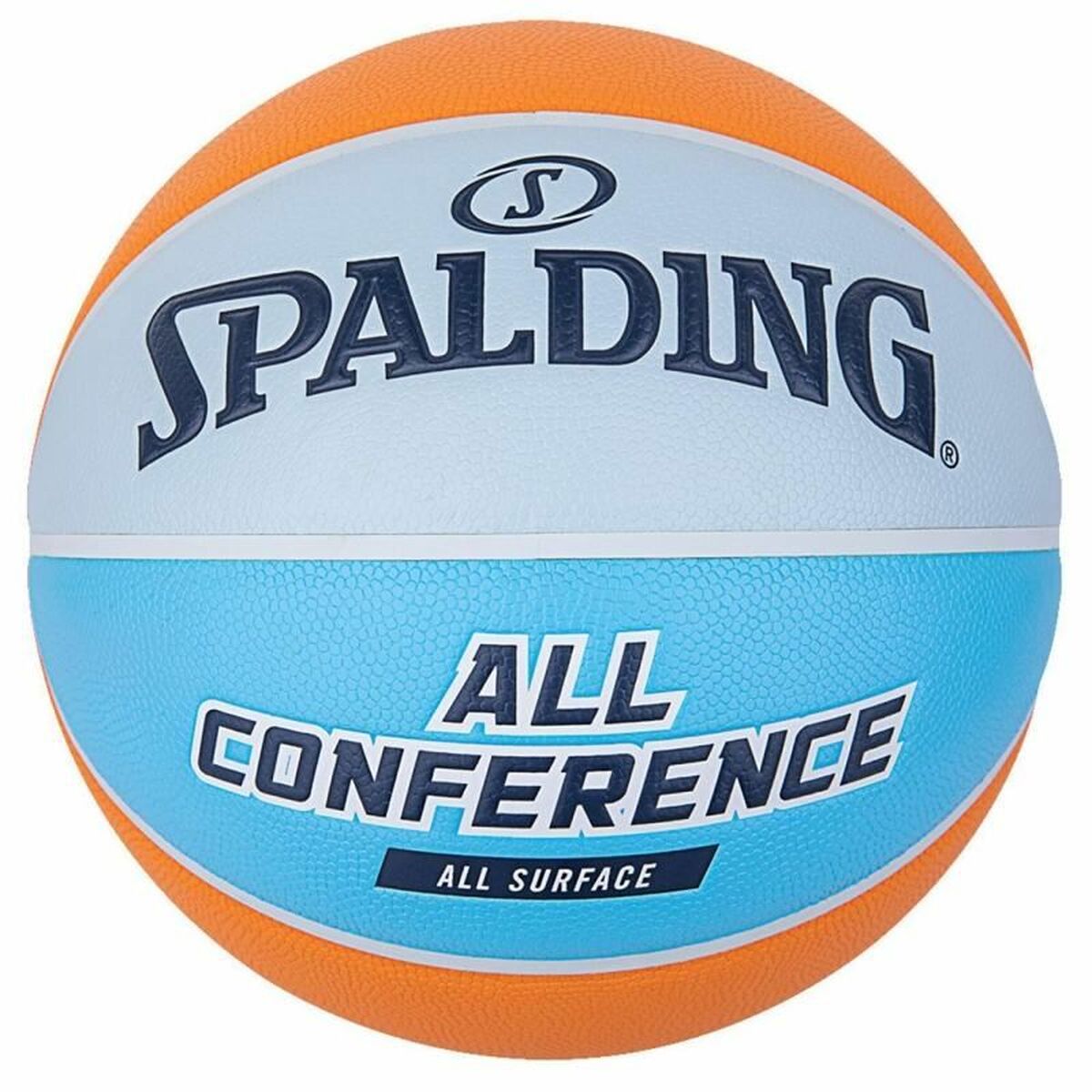 Spalding All Conference Basketball – Multicolour | Size 7 | Durable, Versatile & Court-Ready - Never Give Up Fit & Healthy