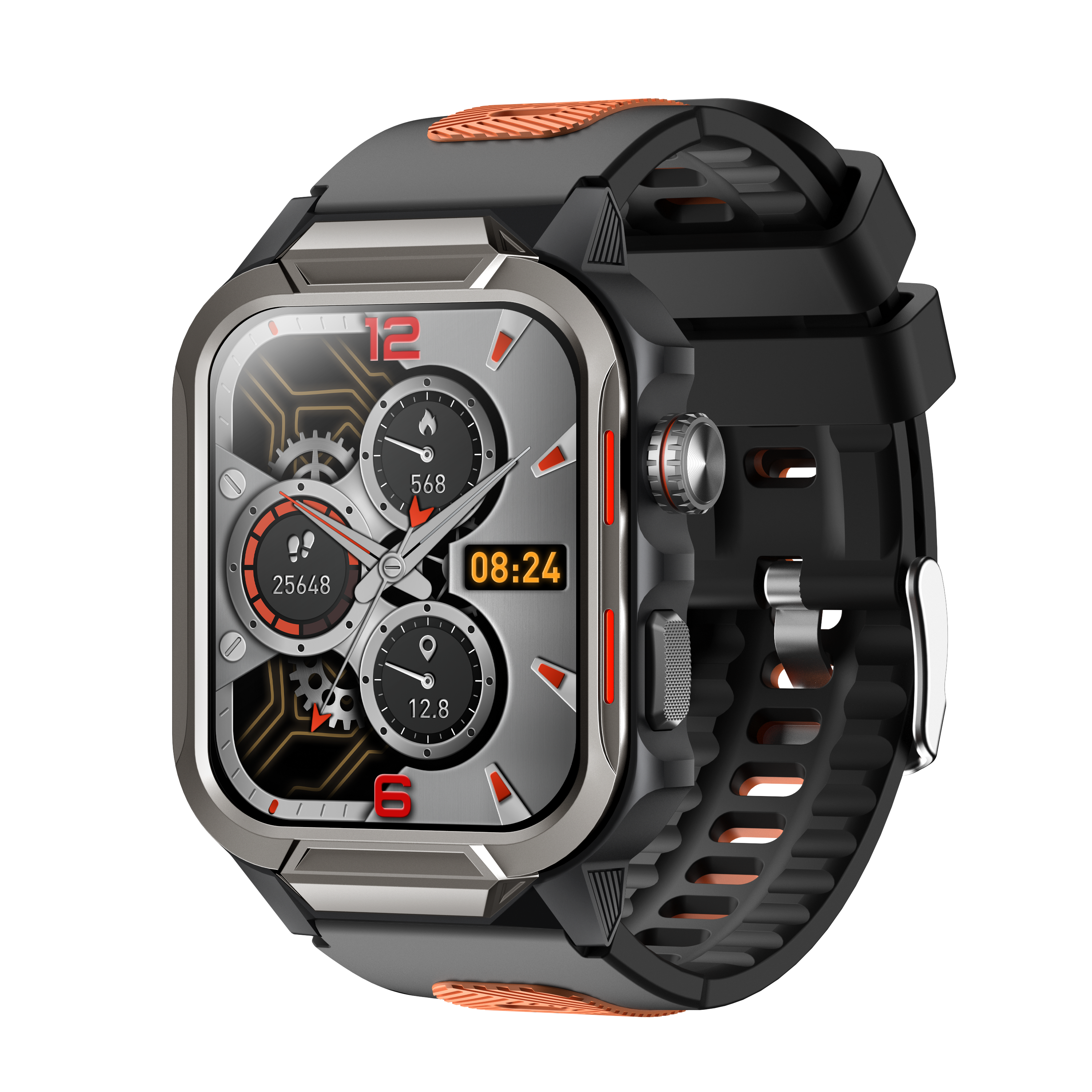 GTS9 Smart Watch – Rugged, Sport-Ready & Packed with Smart Features - Never Give Up Fit & Healthy