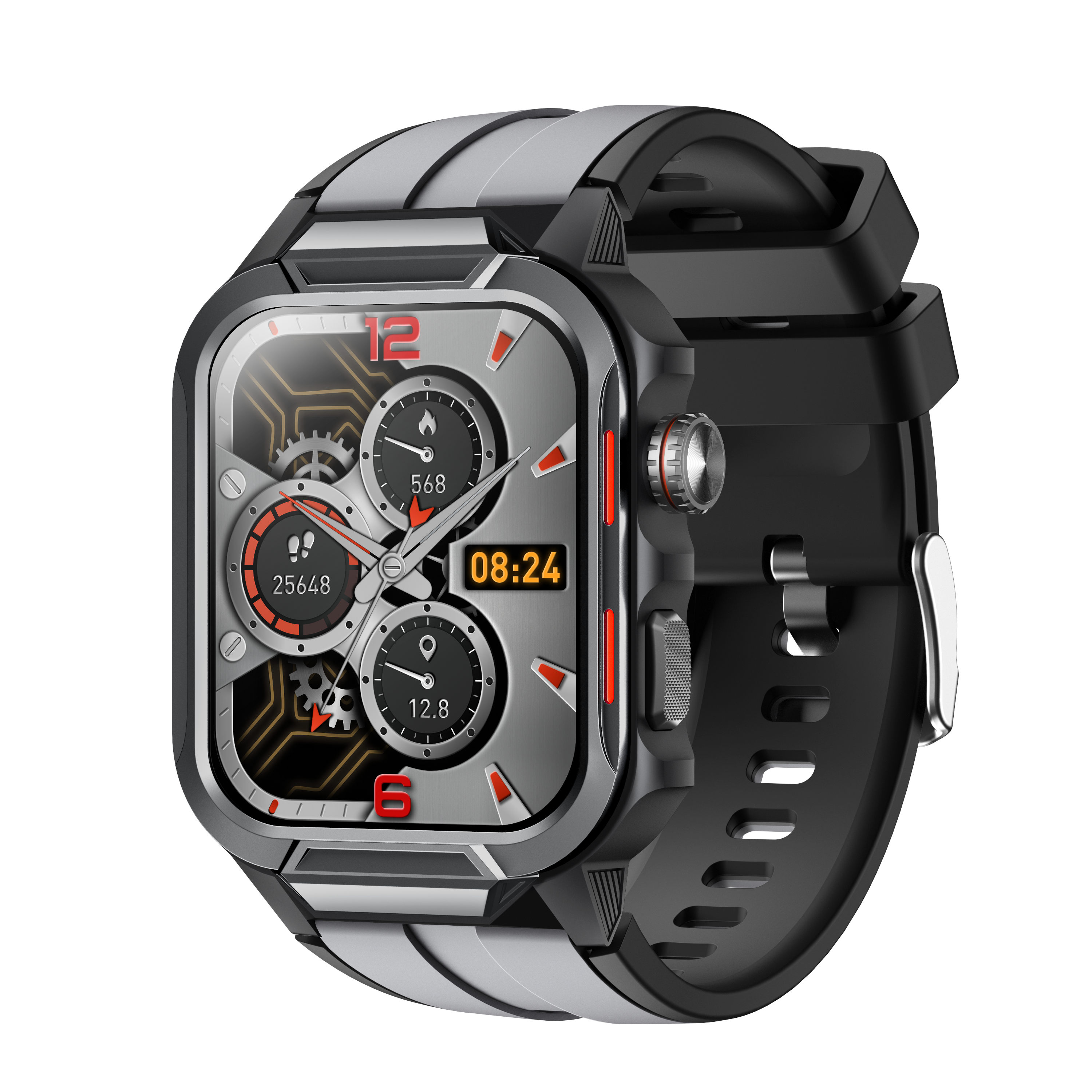 GTS9 Smart Watch – Rugged, Sport-Ready & Packed with Smart Features - Never Give Up Fit & Healthy
