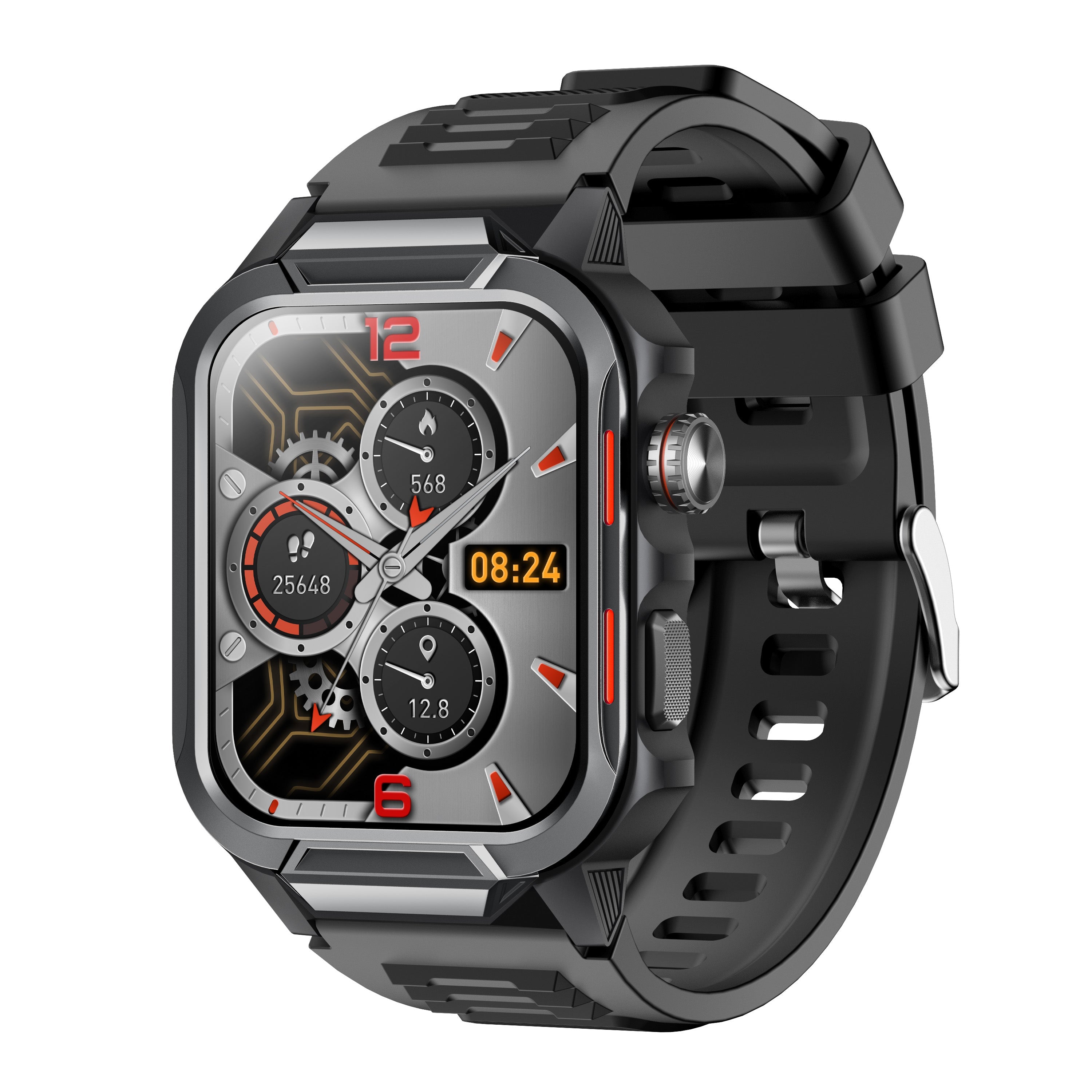 GTS9 Smart Watch – Rugged, Sport-Ready & Packed with Smart Features - Never Give Up Fit & Healthy