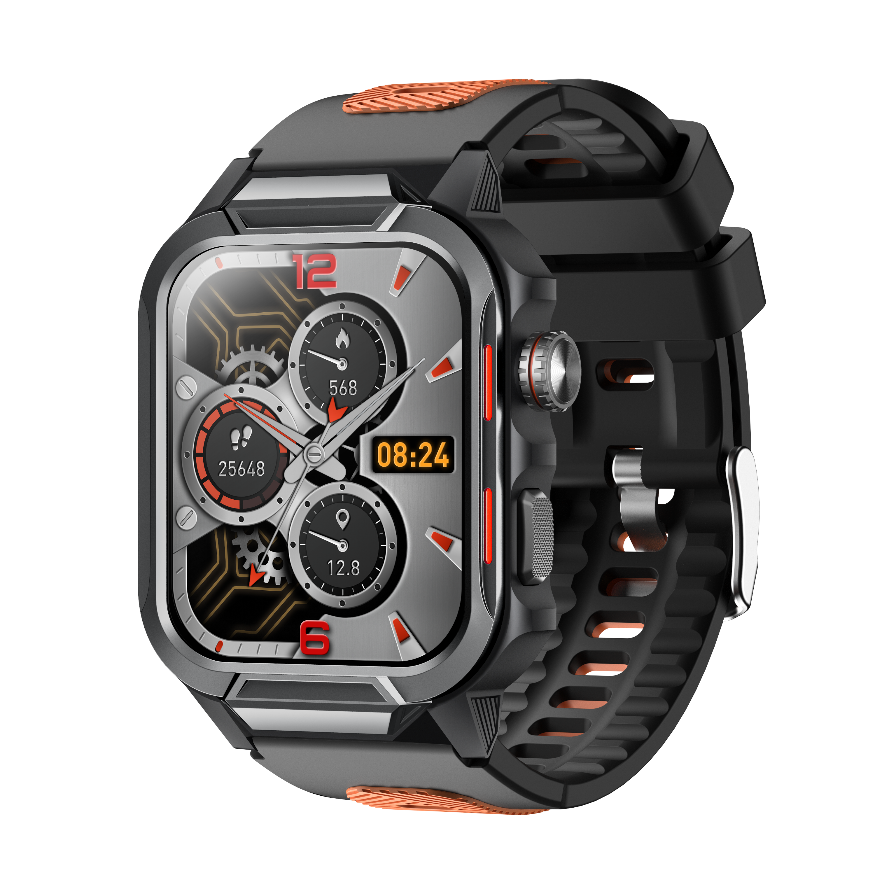 GTS9 Smart Watch – Rugged, Sport-Ready & Packed with Smart Features - Never Give Up Fit & Healthy