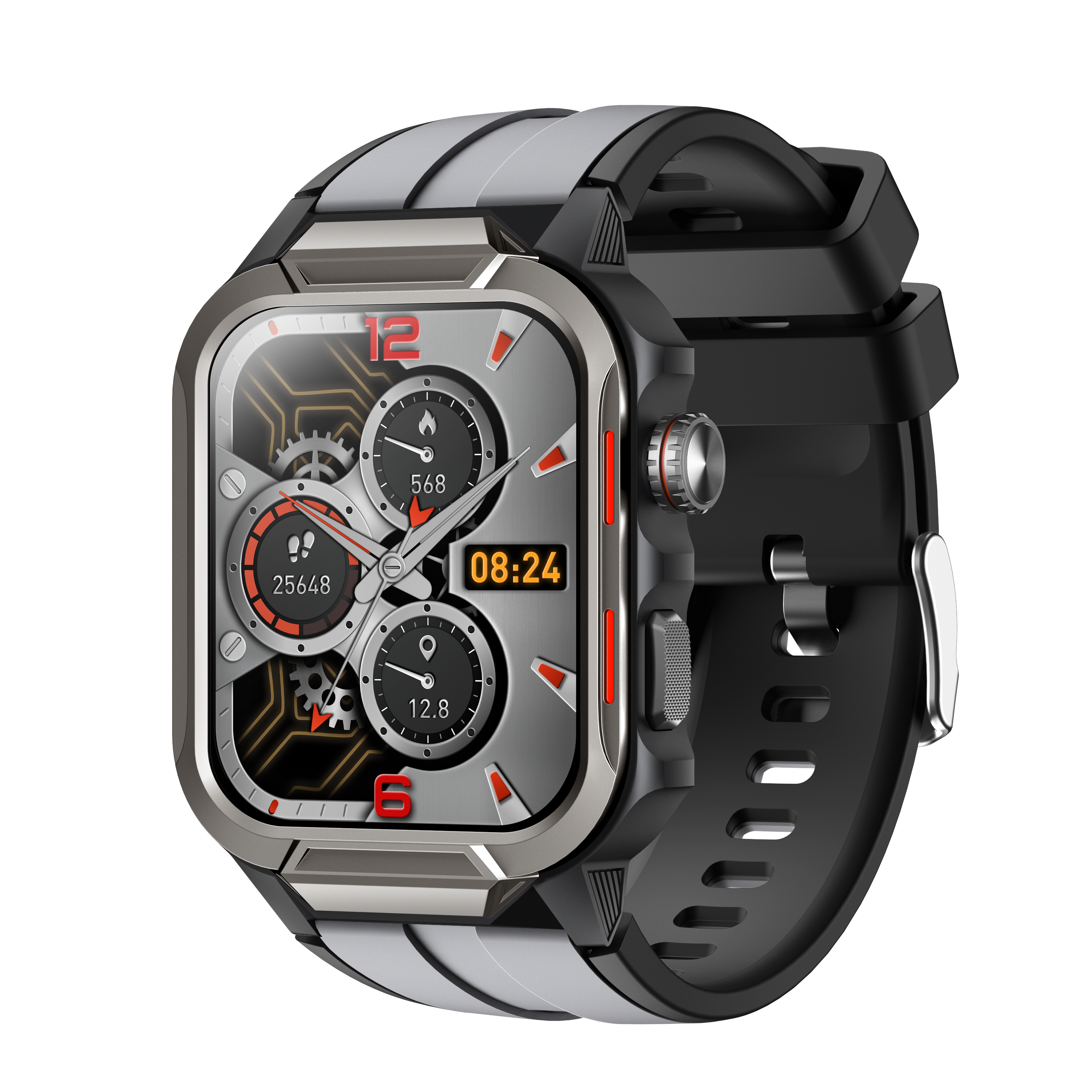 GTS9 Smart Watch – Rugged, Sport-Ready & Packed with Smart Features - Never Give Up Fit & Healthy
