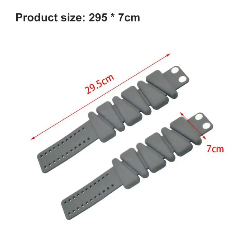 NNEOBA Adjustable Ankle Weights – Waterproof, Versatile & Built for Total-Body Training - Never Give Up Fit & Healthy