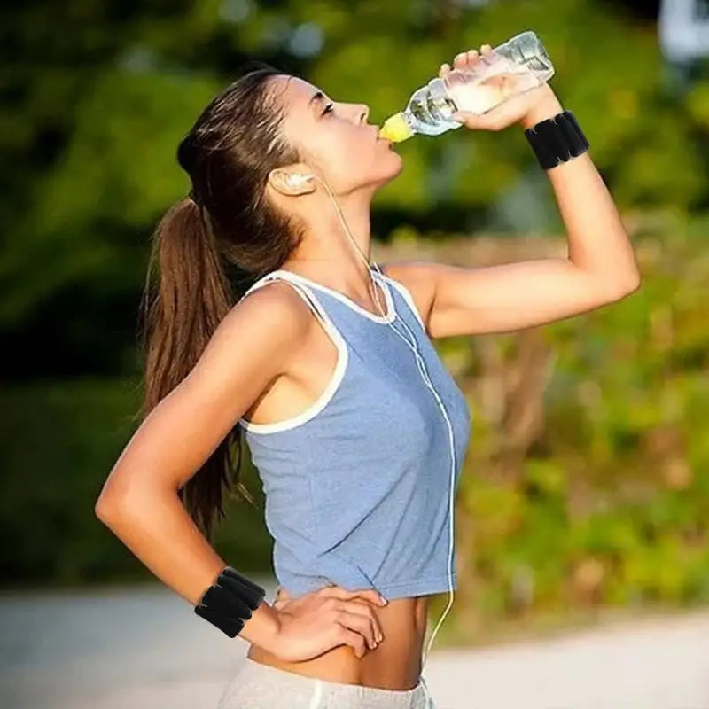 NNEOBA Adjustable Ankle Weights – Waterproof, Versatile & Built for Total-Body Training - Never Give Up Fit & Healthy