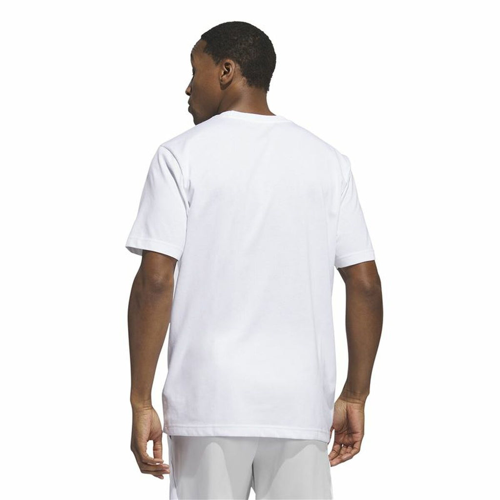 Adidas Hoops Emblem Graphic Basketball Shirt – Men’s | Lightweight, Sporty & Street-Ready - Never Give Up Fit & Healthy