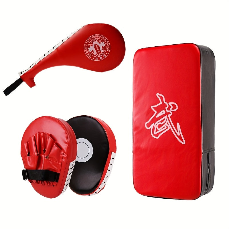 Curved Boxing Pads Set for Martial Arts (4PCS) - Never Give Up Fit & Healthy