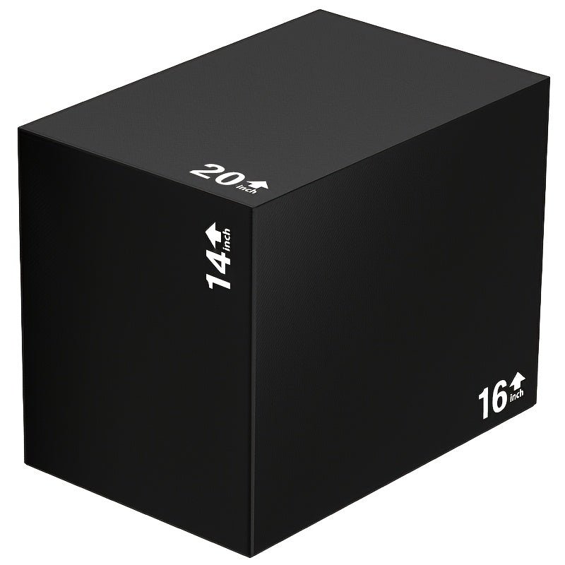 3-in-1 PVC Fitness Jump Box Training Platform - Never Give Up Fit & Healthy