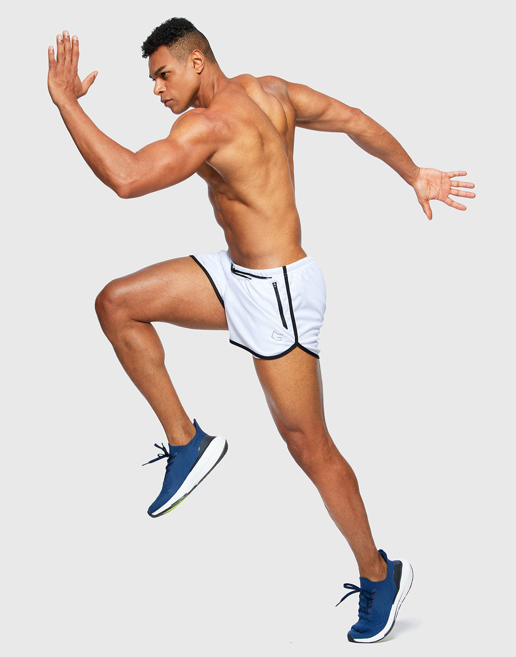 mens Running Shorts Shorts - Never Give Up Fit & Healthy