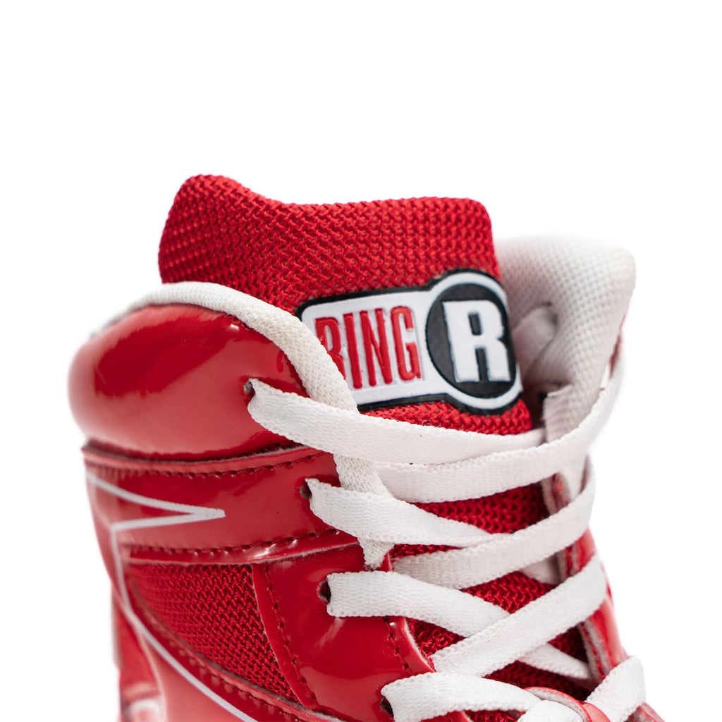 Ringside Diablo Boxing Shoes, Synthetic Leather Shoes for Men and Women, Lightweight, Low-Top Ankle Shoes for Boxing, Wrestling, Workout, Training, and Competition, Available in Different Sizes (2-13) - Never Give Up Fit & Healthy