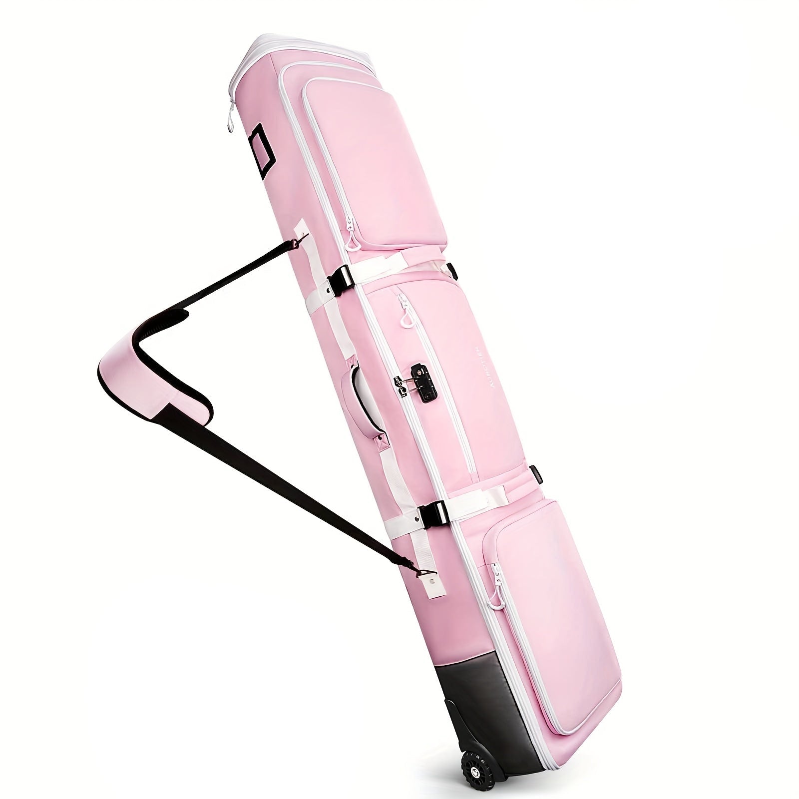 Snowboard Bag with Wheels and TSA Lock - Never Give Up Fit & Healthy