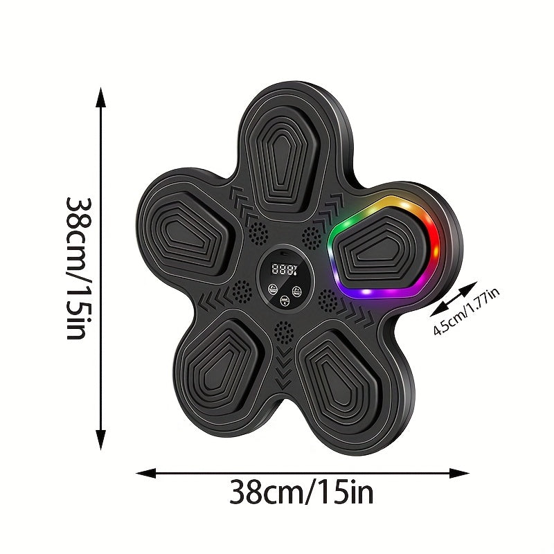 NNETM Smart Music Boxing Machine Wall Target Trainer - Never Give Up Fit & Healthy