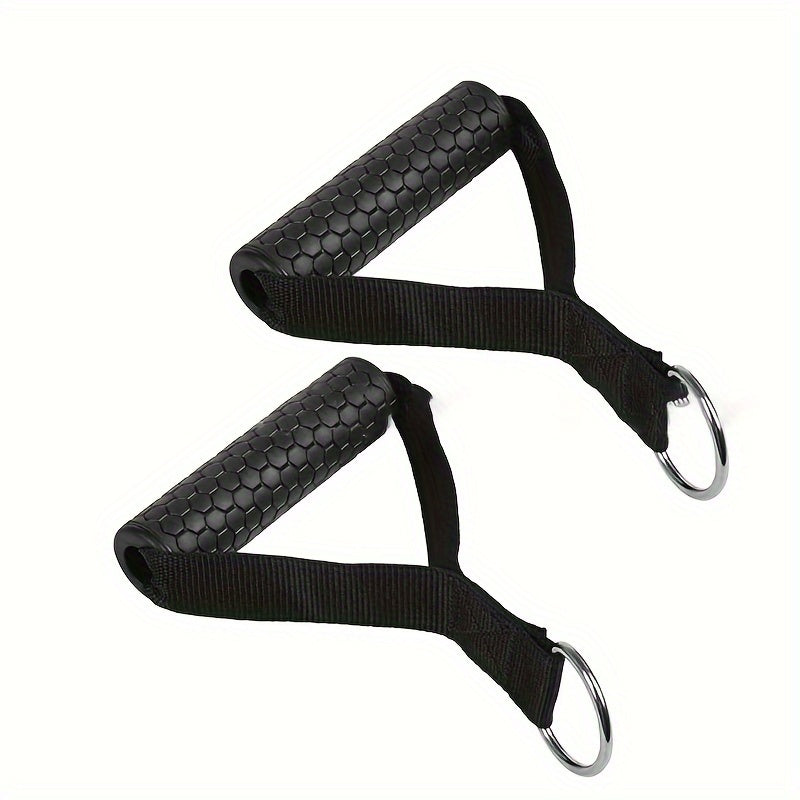 8-Piece Tricep Rope Set – Durable Nylon, Pulley-Compatible & Built for Upper Body Power - Never Give Up Fit & Healthy