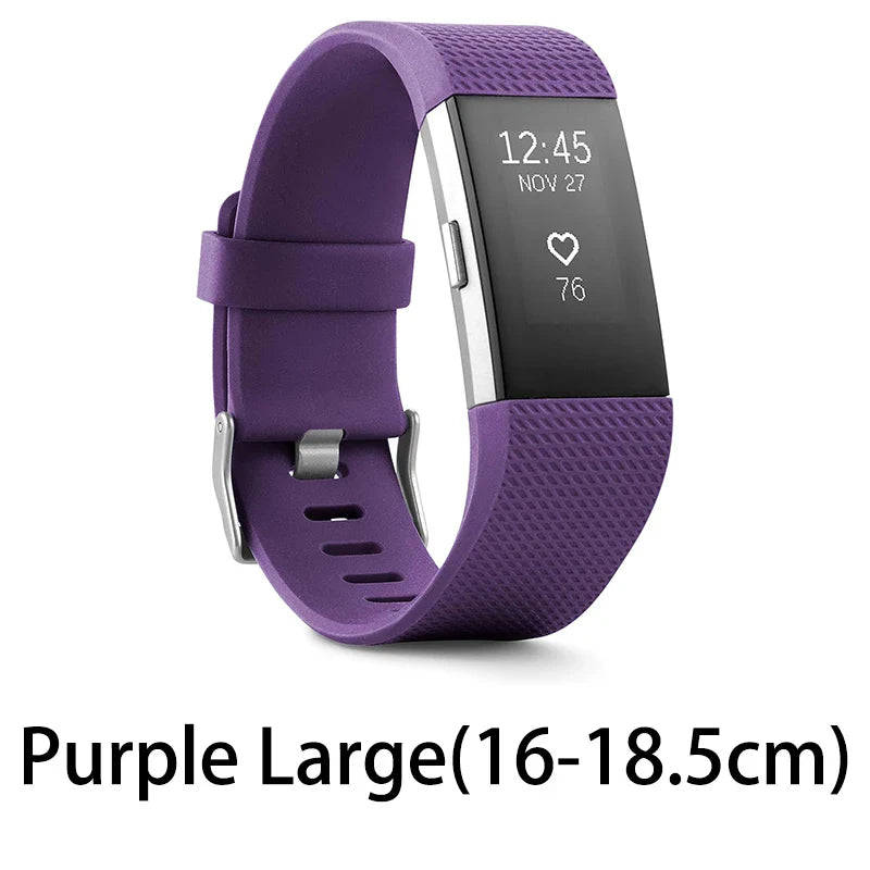 NNEOBA Fitness Tracker Smart Wristband Purple - Never Give Up Fit & Healthy