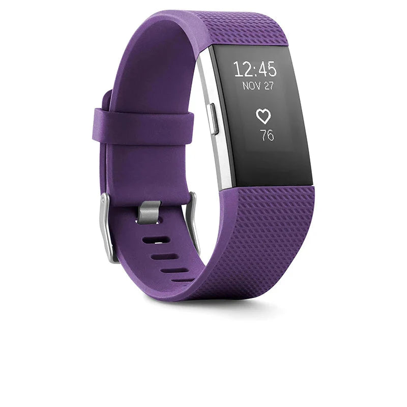 NNEOBA Fitness Tracker Smart Wristband Purple - Never Give Up Fit & Healthy