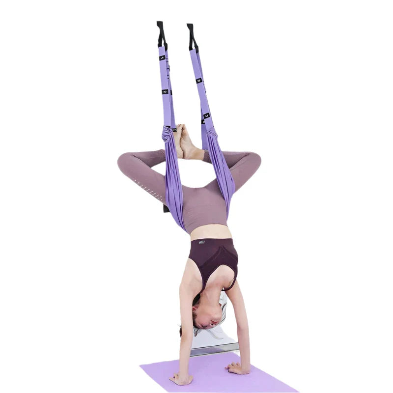 NNEOBA Adjustable Yoga Strap - Never Give Up Fit & Healthy