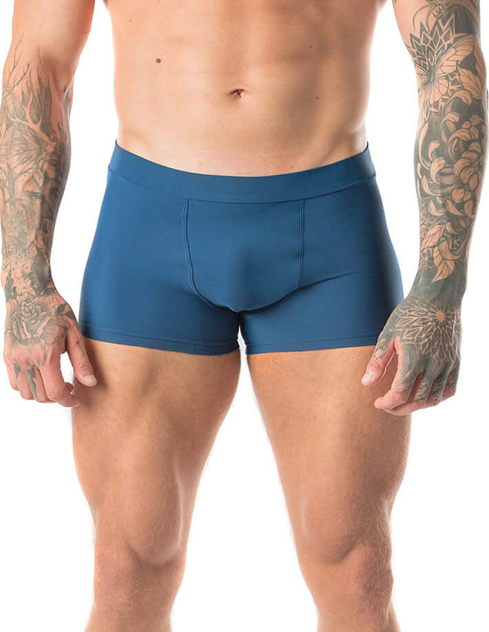 Mike Men’s Bikram Yoga Shorts – Seamless Fit, Heat-Ready Comfort & 4-Way Stretch - Never Give Up Fit & Healthy