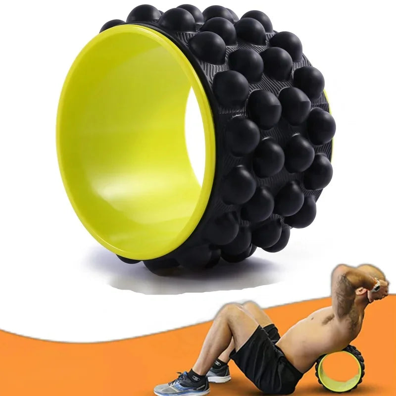 NNEOBA Premium Yoga Massage Roller for Back Pain Relief