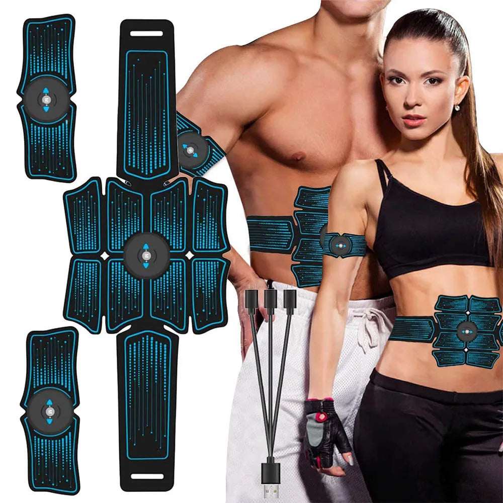 Abdominal Muscle Stimulator  Gym Fitness Equipment - Never Give Up Fit & Healthy