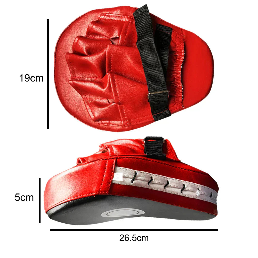 Thickened Curved Training Pads for Boxing & Martial Arts - Never Give Up Fit & Healthy