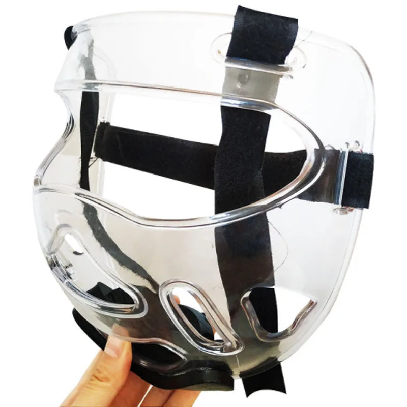 Martial Arts Face Guard Helmet - Never Give Up Fit & Healthy