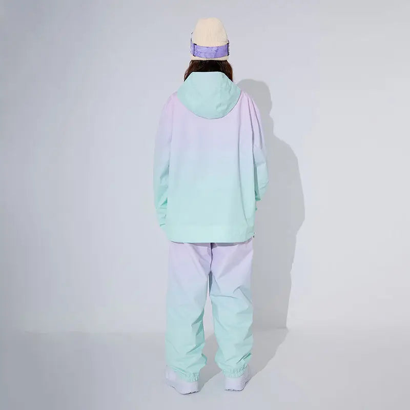 Waterproof Gradient Ski Suit – Warm Snowboard Suit - Never Give Up Fit & Healthy