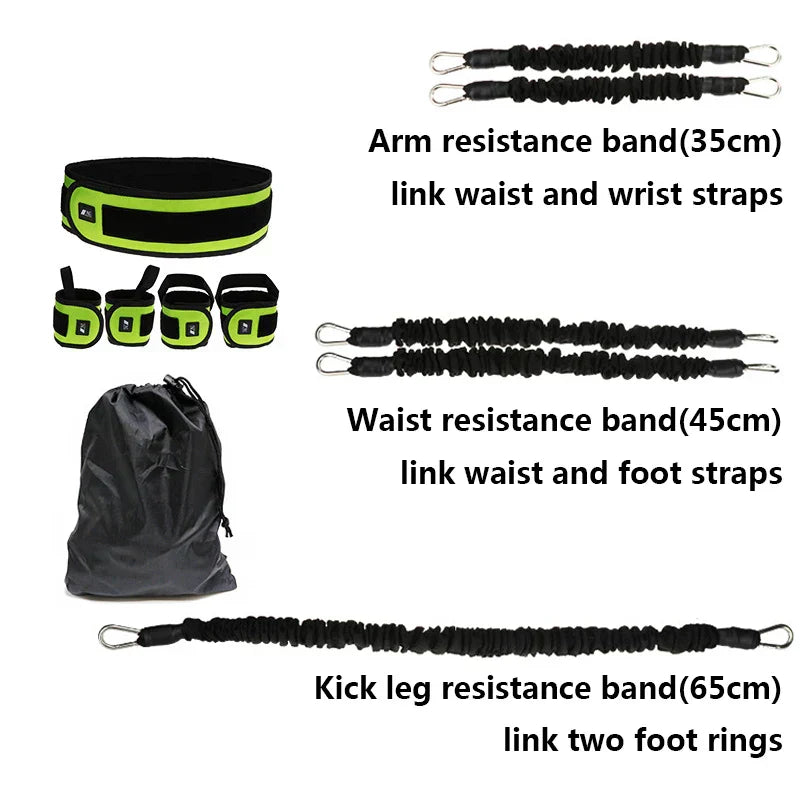 Boxing Training Resistance Bands - Never Give Up Fit & Healthy