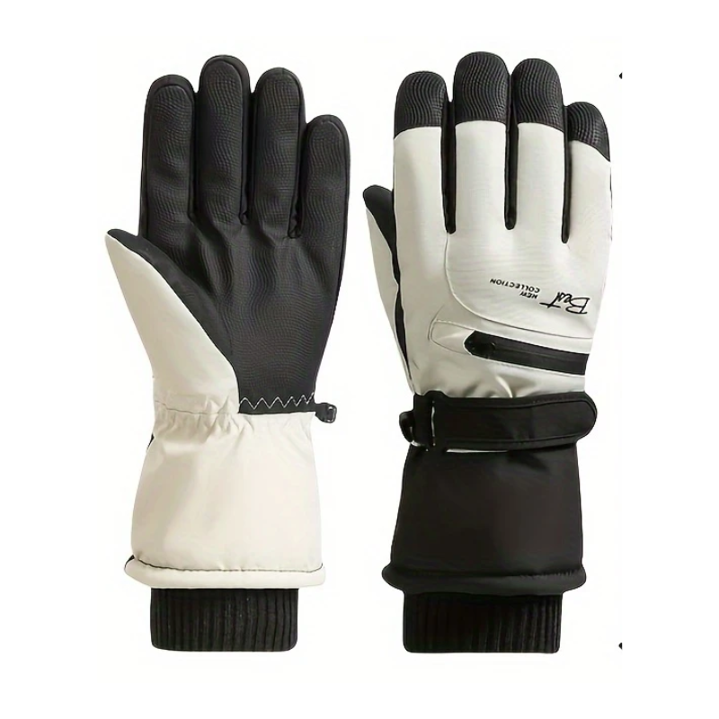Men's Winter Touchscreen Ski Gloves - Never Give Up Fit & Healthy