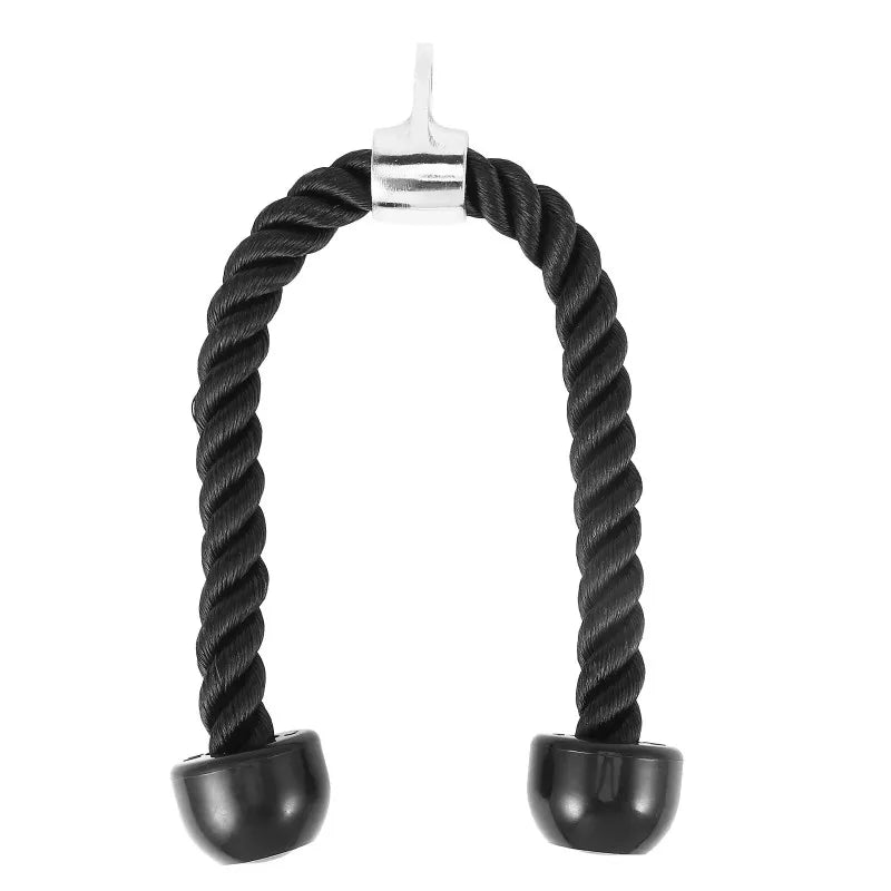 Triceps Rope Pull Down Device for Gym - Never Give Up Fit & Healthy