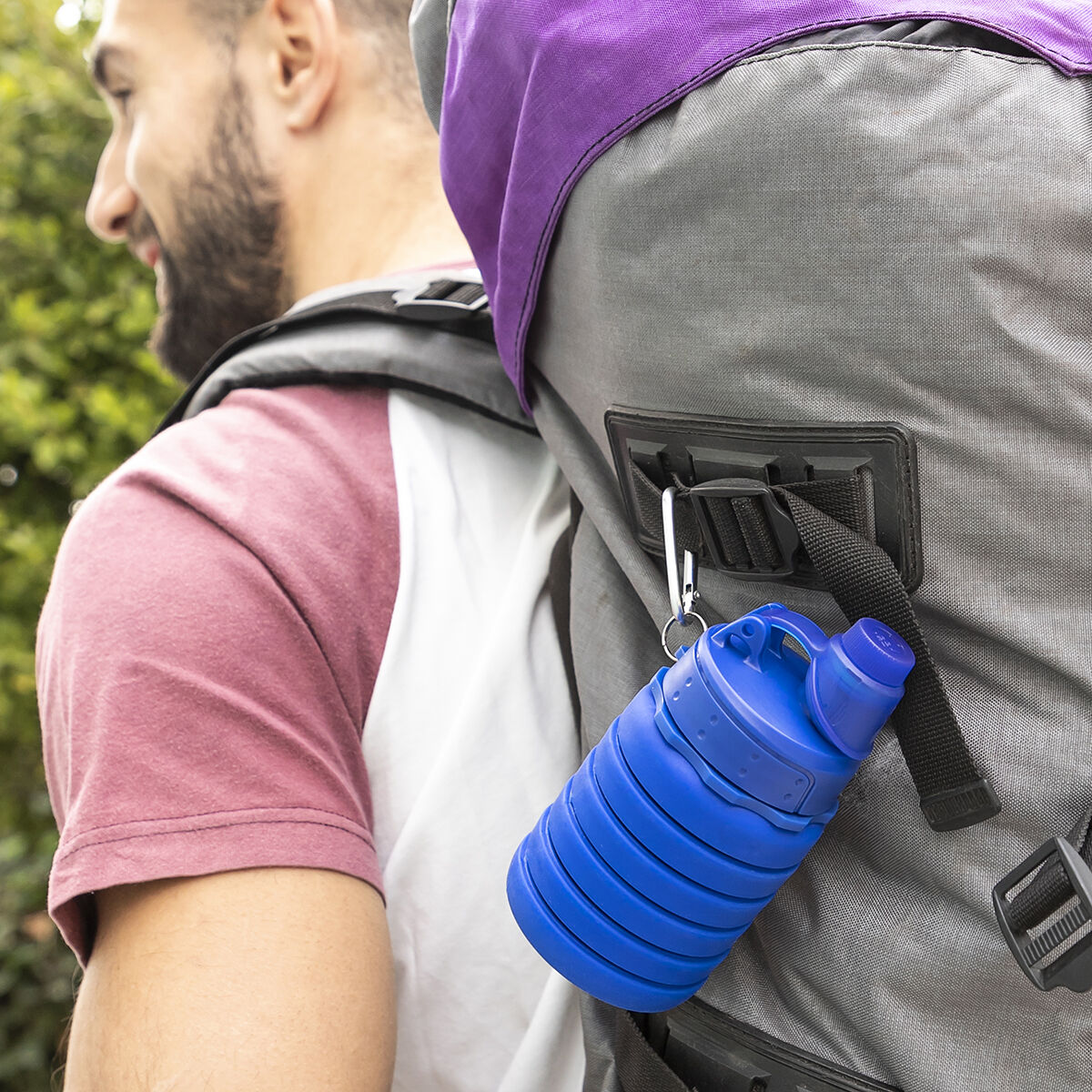 Silicone Collapsible Bottle Bentle InnovaGoods - Never Give Up Fit & Healthy