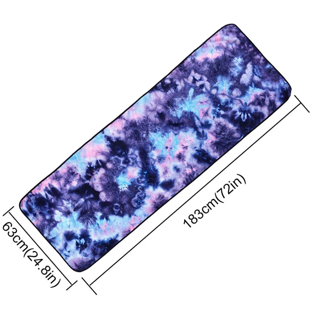 Non-Slip Yoga Towel for Gym - Never Give Up Fit & Healthy