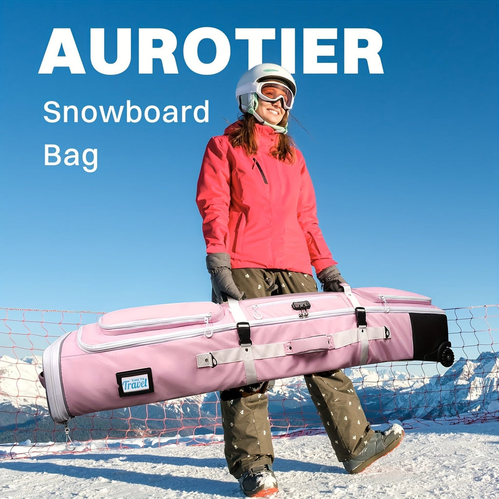 Snowboard Bag with Wheels and TSA Lock - Never Give Up Fit & Healthy