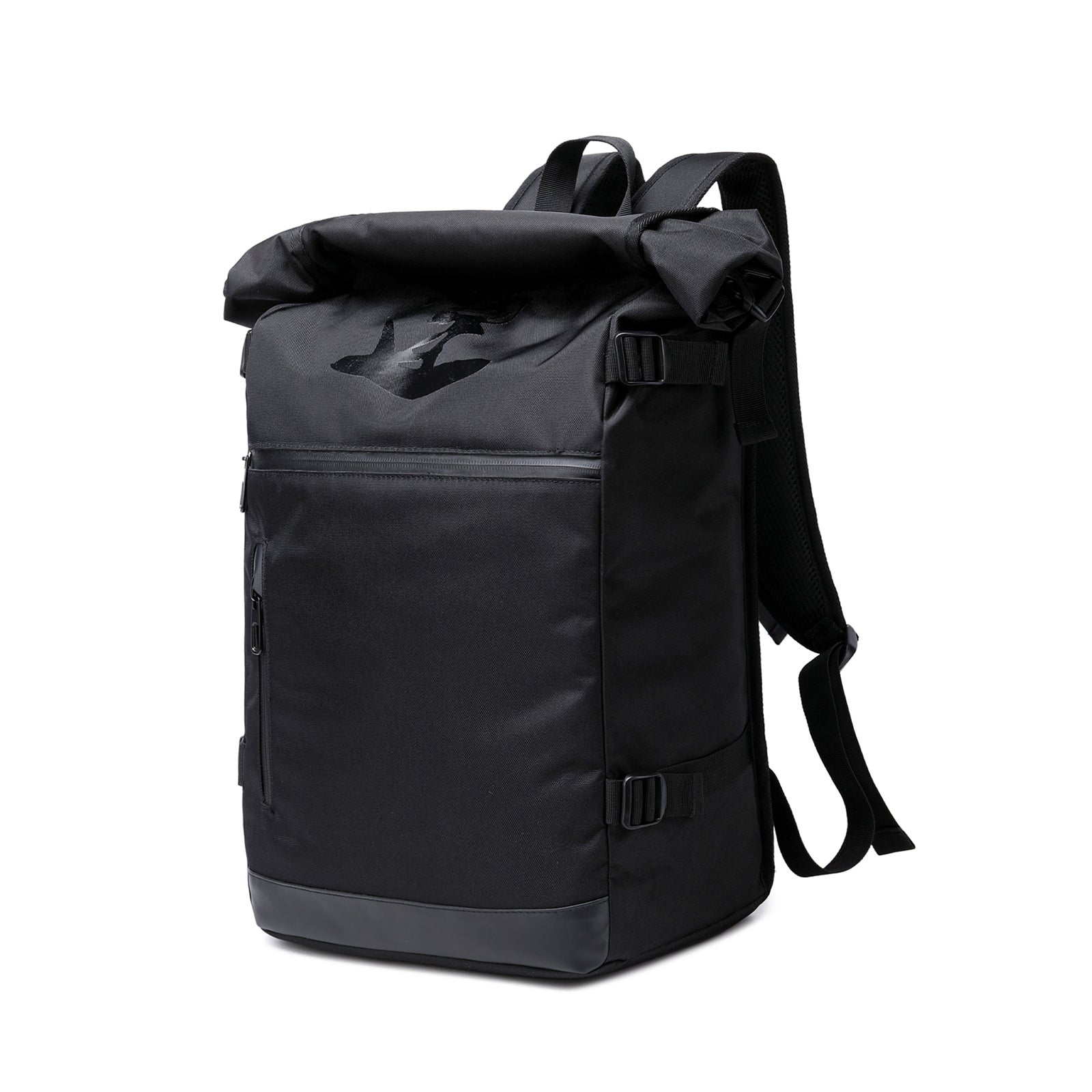 Daily Roll Top Sport Backpack – Sleek, Expandable & Built for Everyday Hustle - Never Give Up Fit & Healthy