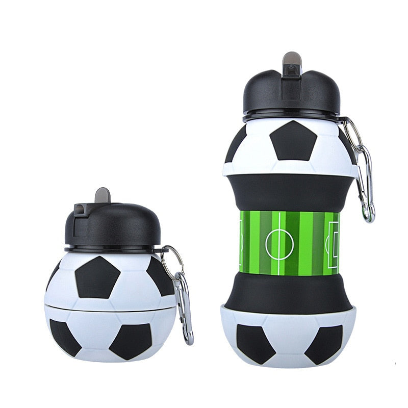 Foldable Sports Water Bottle – Leakproof, Portable & Eco-Friendly - Never Give Up Fit & Healthy